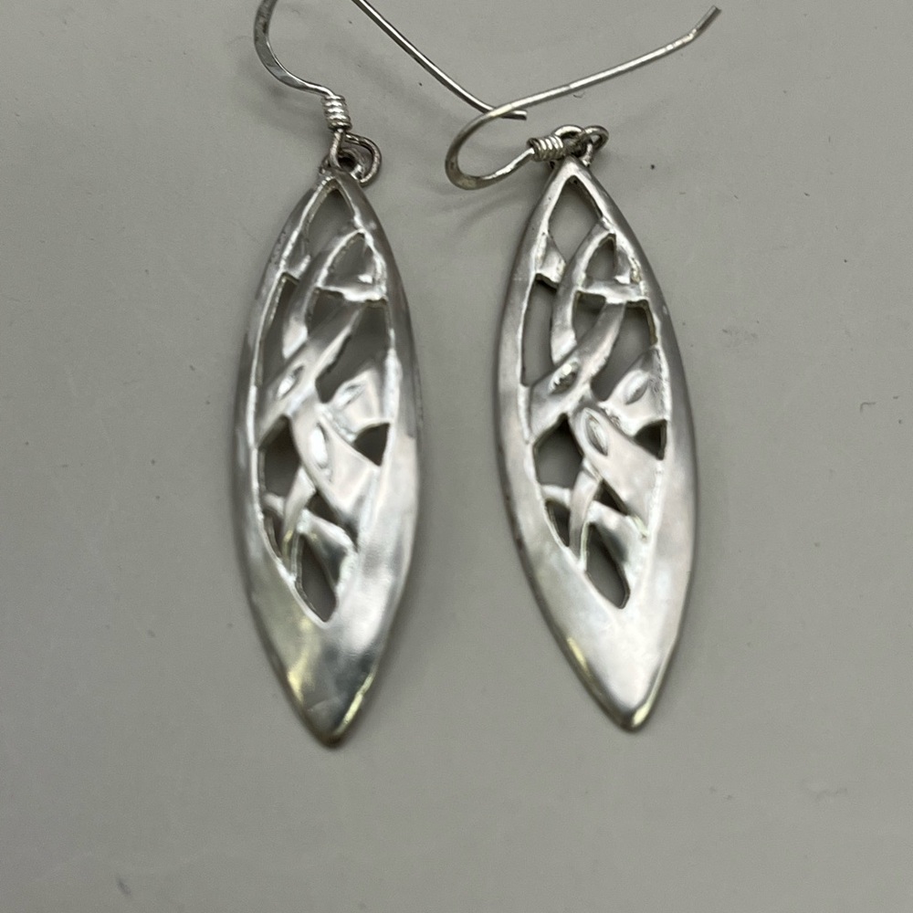 Intricate Sterling Silver Filigree Earrings